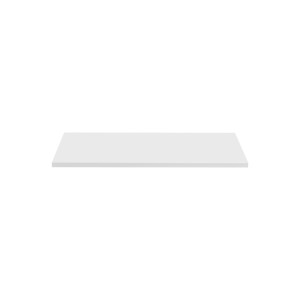 Plan vasque ICON 80 cm – Finition blanc alpin mat – Accessoire meuble sous vasque moderne 