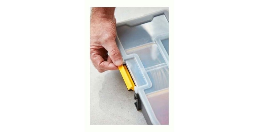 STANLEY - Organiseur Sortmaster 17 compartiments - 1-94-745 - 17 compartiments dont 10 intercalaires amovibles