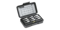 Coffret à Douilles - STANLEY - Jeu de 9 Douilles Torx - T20-T25-T27-T30-T40-T45-T50-T55-T60, 1-89-098