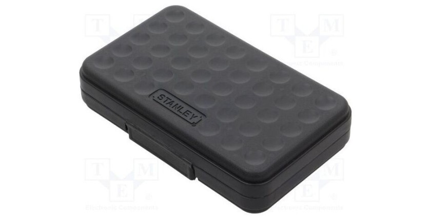 Coffret à Douilles 6 Pans 1/2" - STANMEY - Jeu de 9 Douilles Torx - T20-T25-T27-T30-T40-T45-T50-T55-T60, 1-89-098