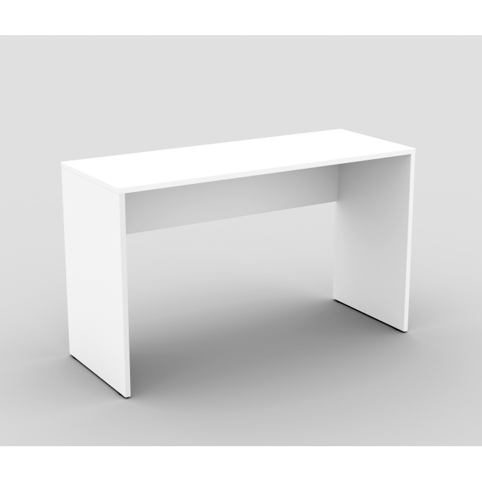 Escritorio blanco MELTO 130 cm – Diseño moderno, duradero e ideal para teletrabajo o habitación adolescente