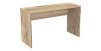 Bureau coloris chêne MELTO 130 cm – Style moderne, compact et idéal pour chambre ou télétravail