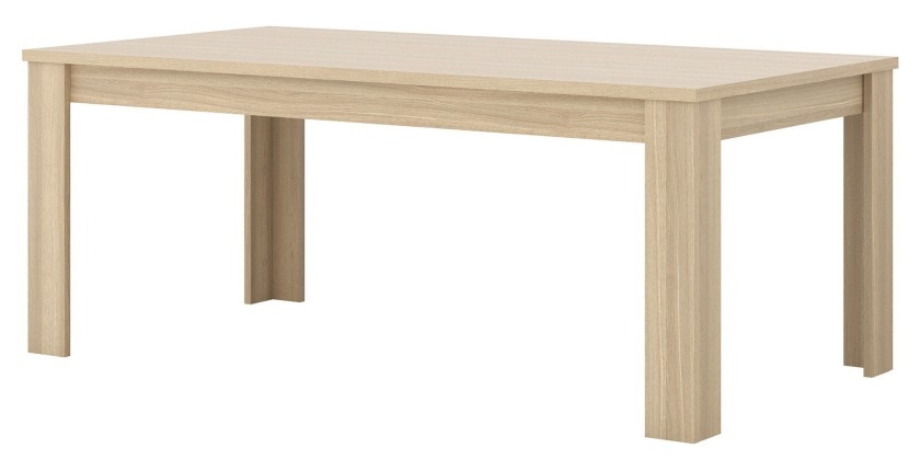 Table de salle à manger COPA – 190x76x100 cm – Chêne élégant – Design scandinave