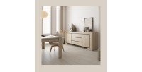 Table de salle à manger COPA – 190x76x100 cm – Chêne élégant – Design scandinave