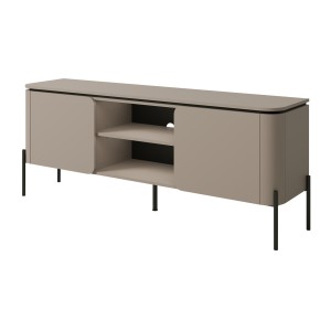 Ensemble de meubles BELLA – Buffet, meuble TV et buffet haut – Finition Congo mat chic