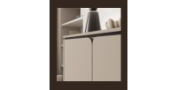 Ensemble de meubles BELLA – Buffet, meuble TV et buffet haut – Finition Congo mat chic