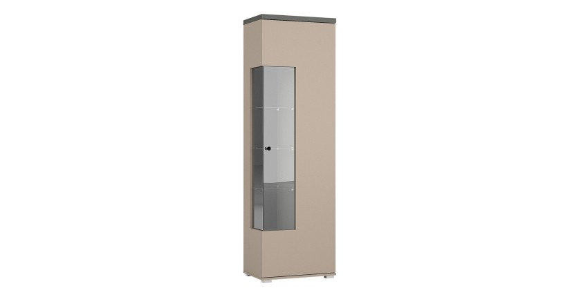 Ensemble salon complet collection  NESS – Meuble TV, buffet, vitrine, table basse – LED inclus
