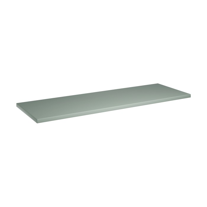 Plan pour meuble sous vasque ELVINA – 120 cm – Coloris vert sauge gris – À poser 