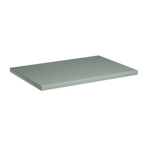 Plan pour meuble sous vasque ELVINA – 60 cm – Coloris vert sauge gris – À poser 