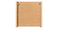 Meuble de rangement salle de bain ELVINA – 1 porte – 30 x 30 cm – Coloris vert sauge gris – À suspendre 
