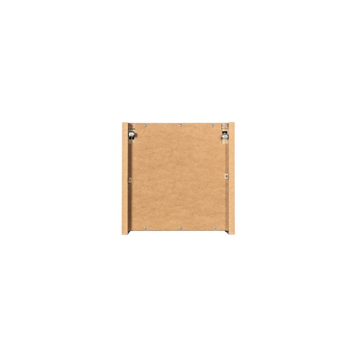 Meuble de rangement salle de bain ELVINA – 1 porte – 30 x 30 cm – Coloris vert sauge gris – À suspendre 