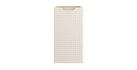 Meuble sous vasque VELNIA – 1 tiroir – 30 cm – Coloris chêne clair et beige – À suspendre 