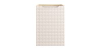 Meuble sous vasque VELNIA – 1 tiroir – 40 cm – Coloris chêne clair et beige – À suspendre 