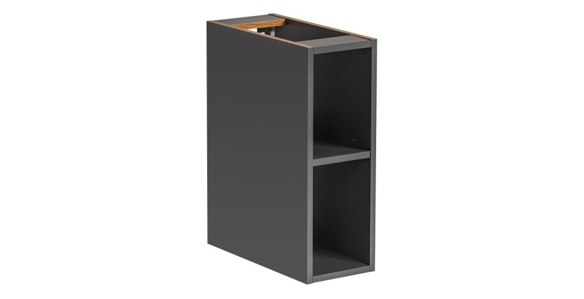 Accessoire pour meuble sous vasque TAMO – 20 cm – Coloris gris anthracite – À suspendre 