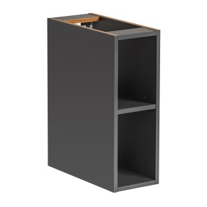 Accessoire pour meuble sous vasque TAMO – 20 cm – Coloris gris anthracite – À suspendre 