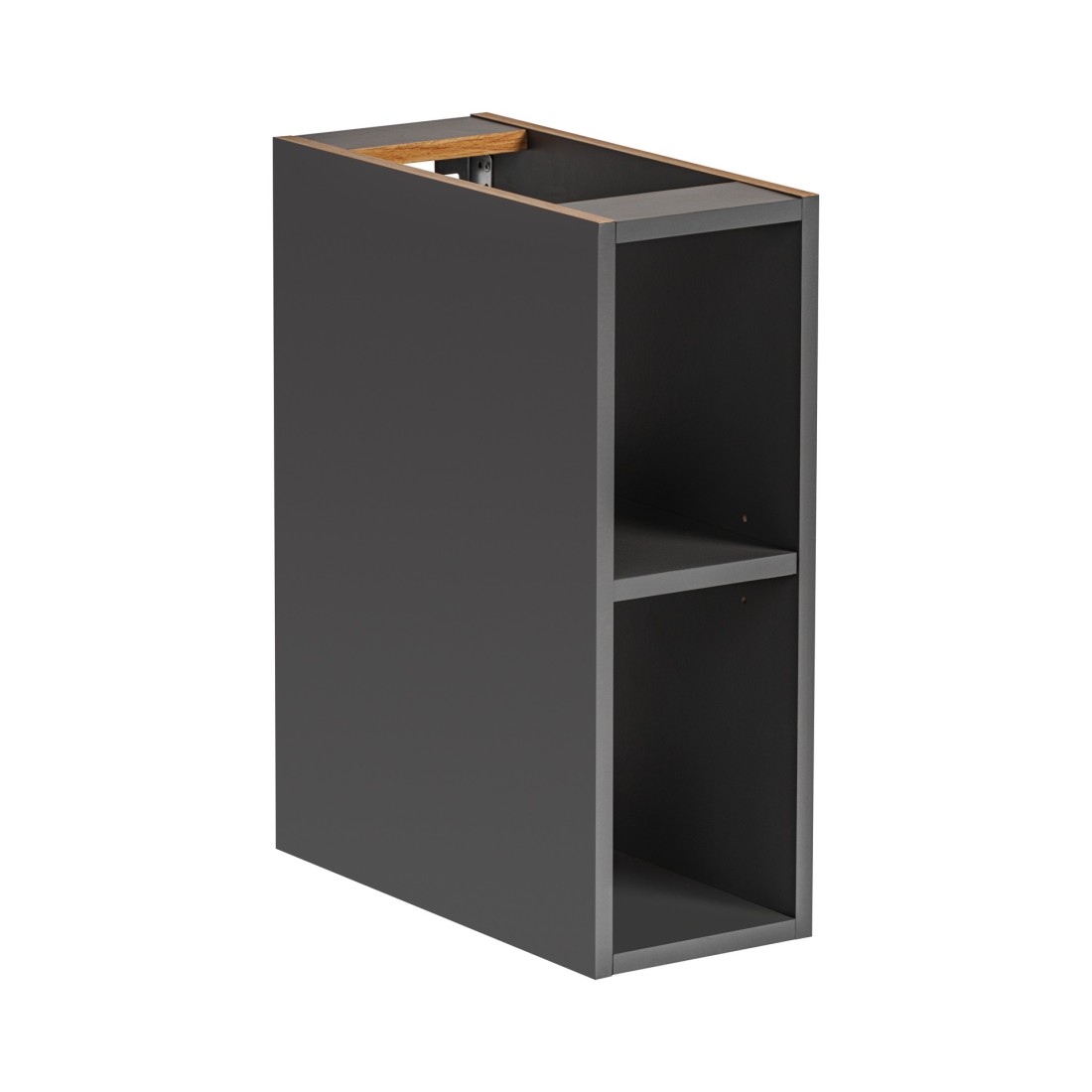 Accessoire pour meuble sous vasque TAMO – 20 cm – Coloris gris anthracite – À suspendre 
