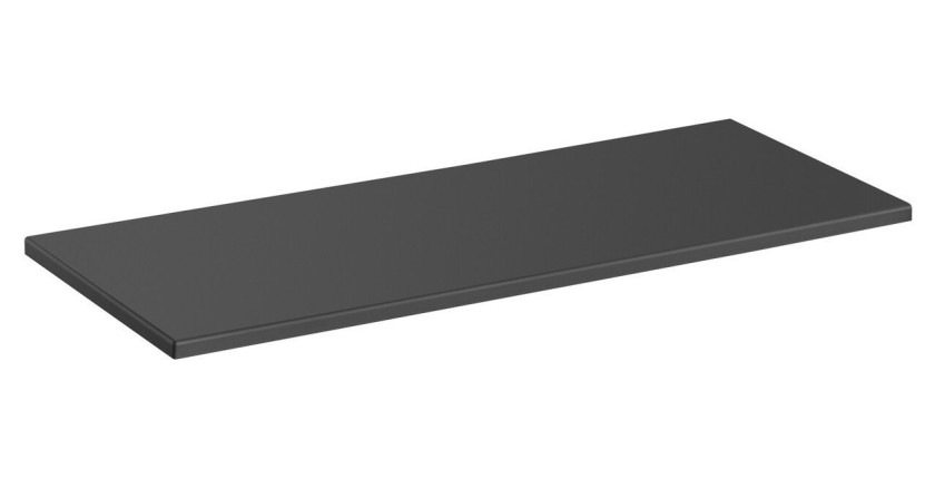 Plan vasque TAMO – 140 cm – Coloris gris anthracite – À poser 