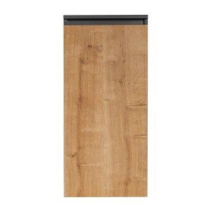 Meuble de rangement salle de bain TAMO – 87 cm – Coloris gris anthracite – À suspendre 