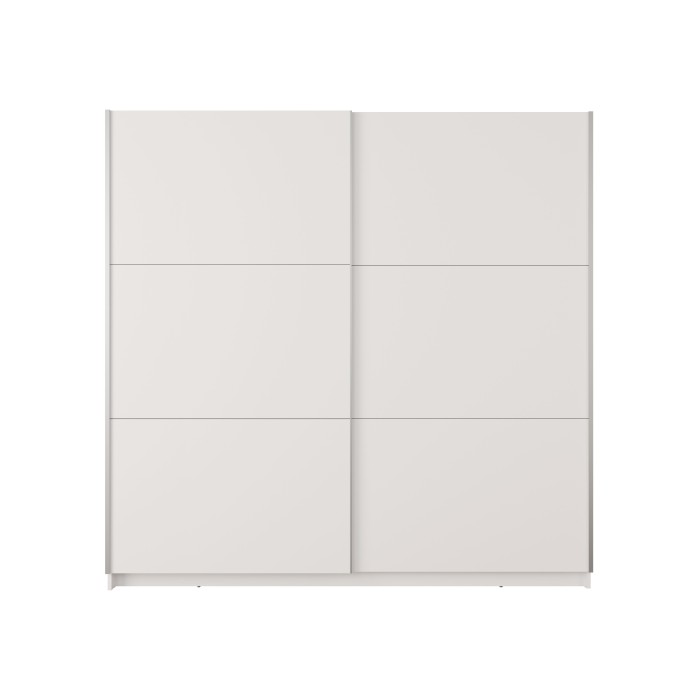 Armario blanco 2 puertas correderas 150 cm – Colección ARSALA