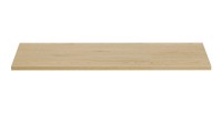 Plan vasque NATURA – 120 cm – Chêne clair – Finition bois – À poser 