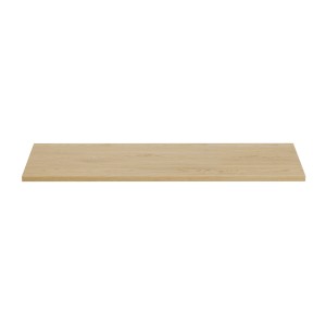Plan vasque NATURA – 120 cm – Chêne clair – Finition bois – À poser 