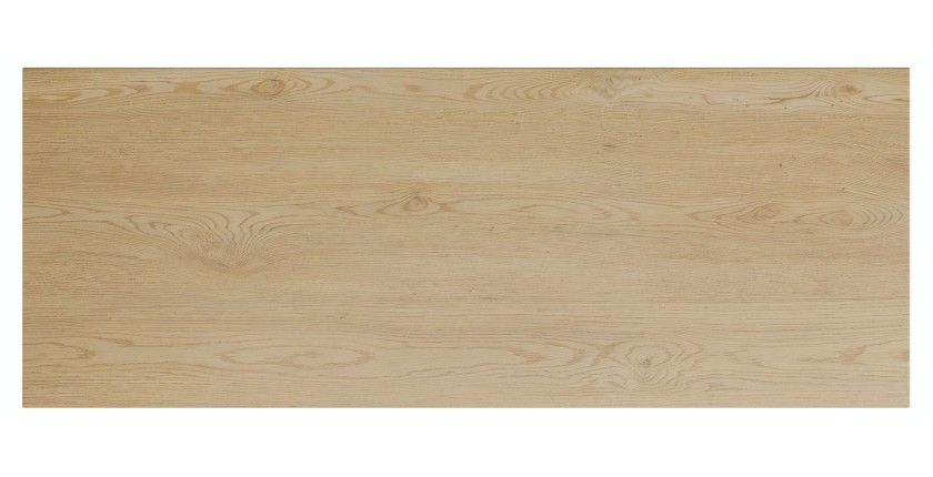 Plan vasque NATURA – 120 cm – Chêne clair – Finition bois – À poser 