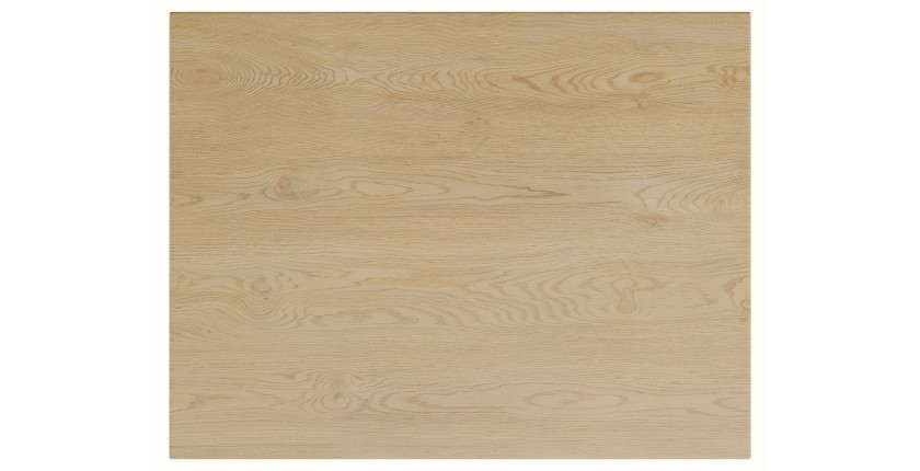 Plan vasque NATURA – L60 × P46 cm – Chêne clair – À poser – Compatible meuble sous vasque 