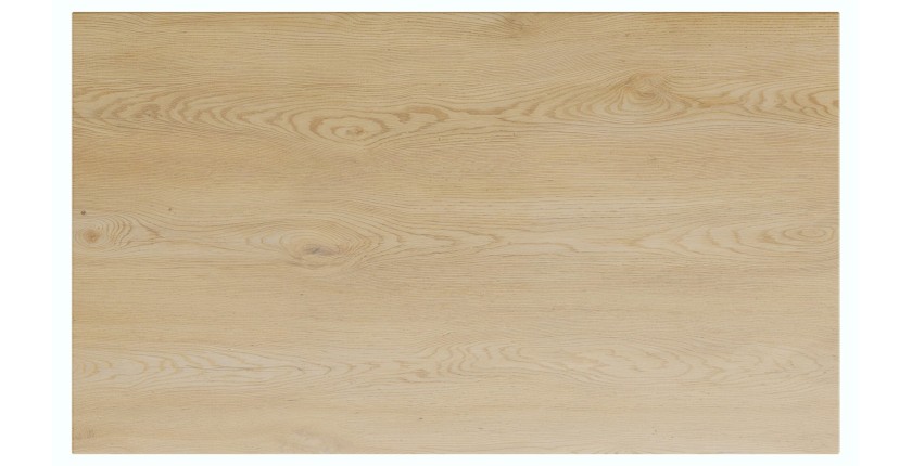 Plan vasque NATURA – L80 × P46 cm – Chêne clair – À poser – Finition bois naturelle 