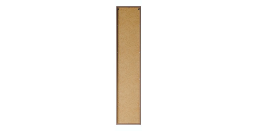 Colonne de salle de bain NATURA – 2 portes – Chêne clair – L35 × P33 × H170 cm – À suspendre 