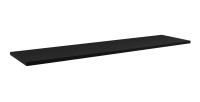 Plan vasque VANO – L160 × P40 cm – Noir mat – À poser – Finition design pour meuble double 