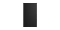 Plan vasque VANO – L20 × P40 cm – Noir mat – À poser – Élément de finition latéral 