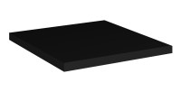 Plan vasque VANO – L30 × P40 cm – Noir mat – À poser – Élément complémentaire compact 