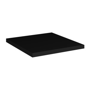 Plan vasque VANO – L30 × P40 cm – Noir mat – À poser – Élément complémentaire compact 