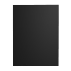 Plan vasque VANO – L30 × P40 cm – Noir mat – À poser – Élément complémentaire compact 