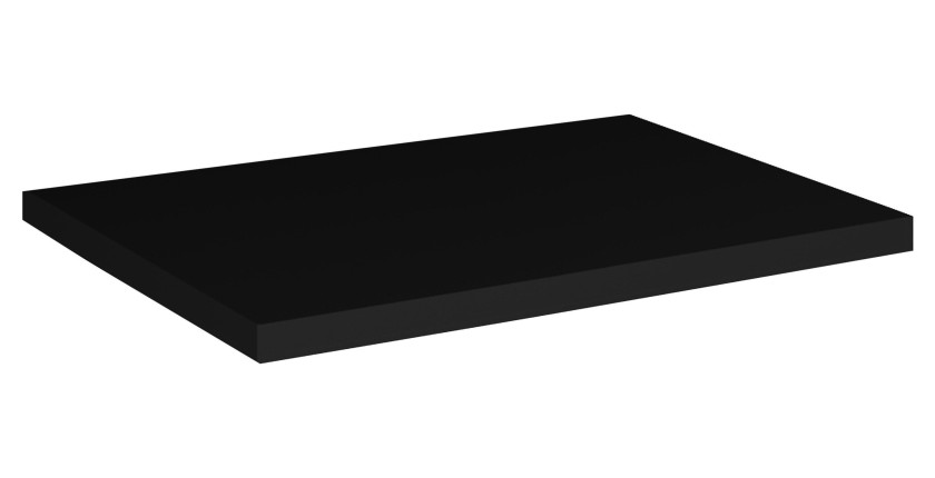 Plan vasque VANO – L50 × P40 cm – Noir mat – À poser – Élément design compact 