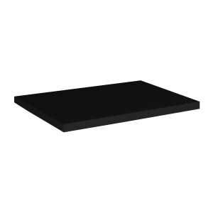 Plan vasque VANO – L50 × P40 cm – Noir mat – À poser – Élément design compact 