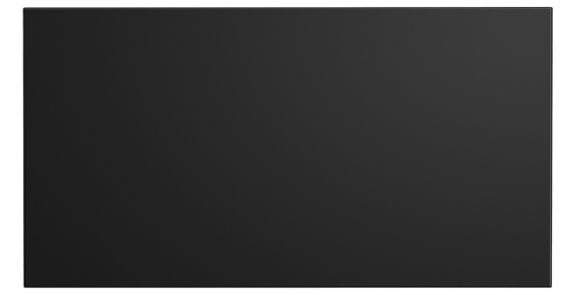 Plan vasque VANO – L60 × P40 cm – Noir mat – À poser – Design sobre et compact 