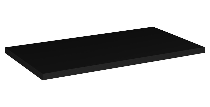 Plan vasque VANO – L70 × P40 cm – Noir mat – À poser – Élégance et praticité 