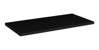 Plan vasque VANO – L80 × P40 cm – Noir mat – À poser – Design moderne et pratique 