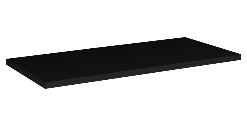 Plan vasque VANO – L90 × P40 cm – Noir mat – À poser – Élément moderne pour meuble sous vasque 