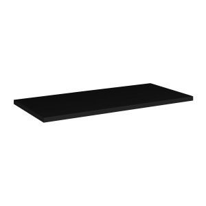 Plan vasque VANO – L90 × P40 cm – Noir mat – À poser – Élément moderne pour meuble sous vasque 