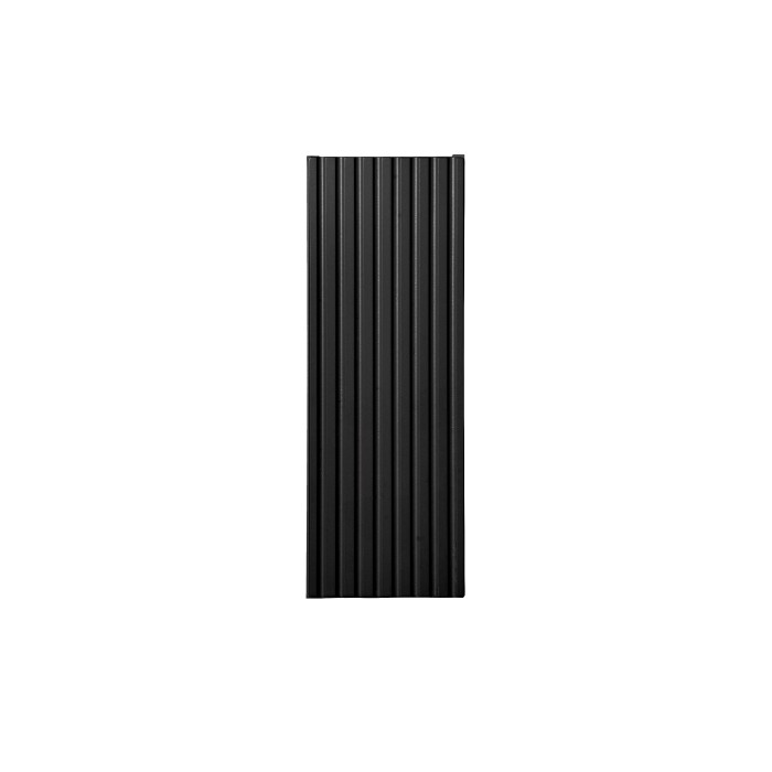 Meuble de salle de bain VANO – 1 porte – Noir mat – L20 × P18 × H57 cm – À suspendre 