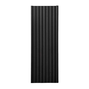 Meuble de salle de bain VANO – 1 porte – Noir mat – L20 × P18 × H57 cm – À suspendre 