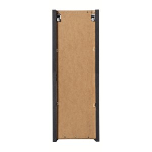 Meuble de salle de bain VANO – 1 porte – Noir mat – L20 × P18 × H57 cm – À suspendre 