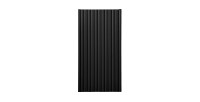 Meuble de salle de bain VANO – 1 porte – Noir mat – L30 × P18 × H57 cm – À suspendre 