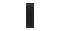 Meuble de salle de bain VANO – 1 porte – Noir mat – L20 × P39 × H57 cm – À suspendre 