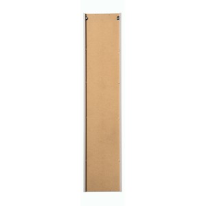 Colonne de salle de bain VANO – 2 portes + 1 niche – Marron congo – L30 × P25 × H140 cm – À suspendre 