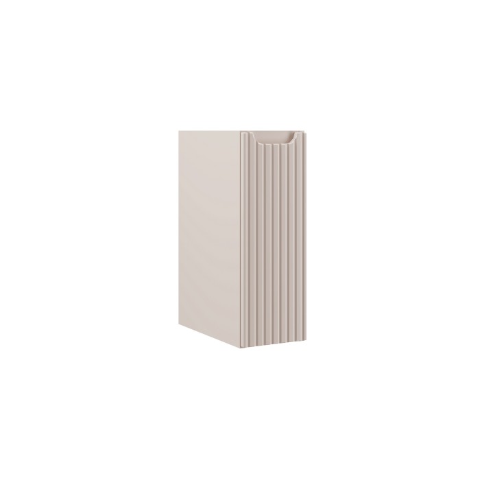 Meuble de rangement VANO – Marron congo – L20 × P39 × H57 cm – À suspendre – Salle de bain 