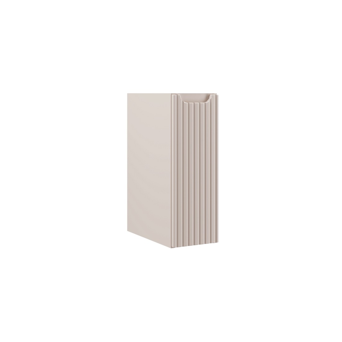 Meuble de rangement VANO – Marron congo – L20 × P39 × H57 cm – À suspendre – Salle de bain 