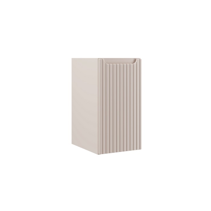 Meuble de rangement VANO – Marron congo – L30 × P39 × H57 cm – À suspendre – Salle de bain 